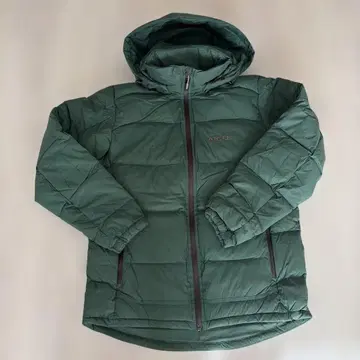 [ 새상품급 ] AIGLE 그린 다운 자켓 긴 길이 M 사이즈