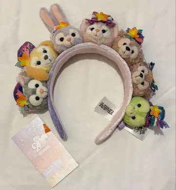 홍콩 디즈니 한정판 머리띠 리나벨 스텔라 루 더피