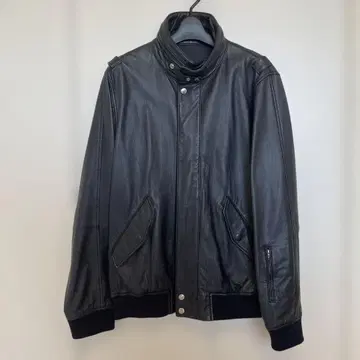 새상품급 SOPHNET 소프 가죽 재킷 L 사이즈 네이비