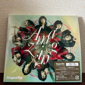 Superfly Amazing 초회 프레스반 커버 앨범