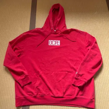 DOPE 챔피온 콜라보 후드티 도프 풀오버 후드티 Champion