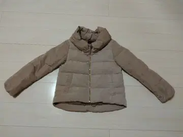 새상품급 united arrows 다운 자켓 베이지 S