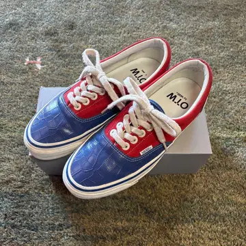 VANS OTW Era 95 Vibram 네이비 레드 페이턴트