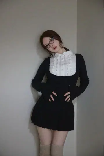 Lotta frill mini dress andmary