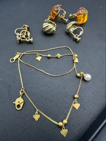 귀찌와 목걸이 여성용 액세서리 모음 세트