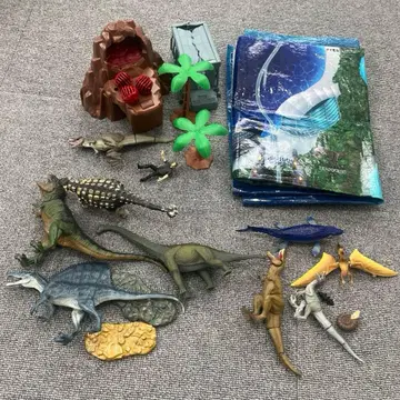 아니아 쥬라기 월드 커다란 공룡 왕국 맵 피규어