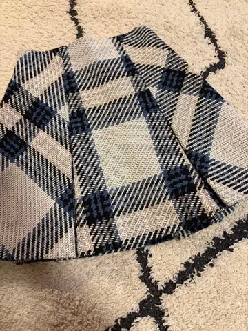 snidel 로빙 체크 스커트 IVR 0