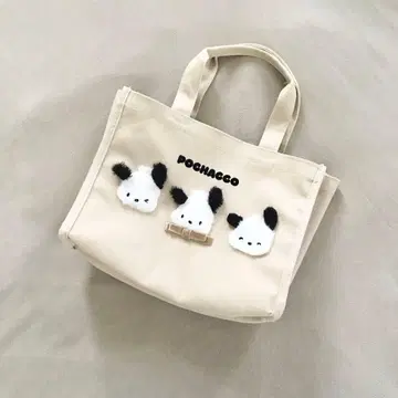 포차코 다기능 가방 복슬복슬 아플리케