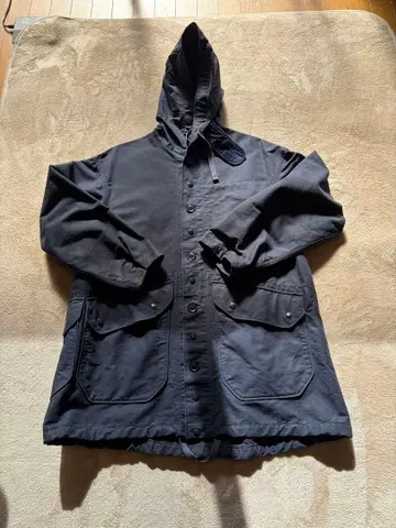 엔지니어드 가먼츠 필드 후드티 USA 네이비