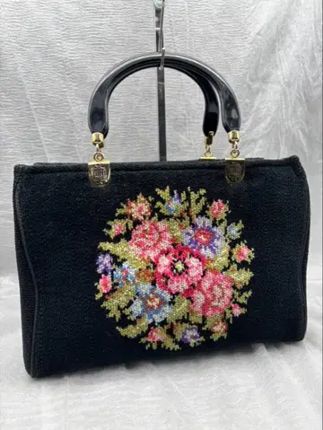 FEILER 페이러 슈니르 직조 꽃무늬 자수 핸드백