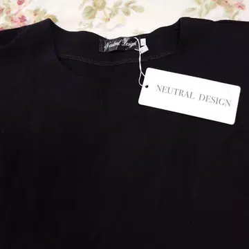 NEUTRAL DESIGN 블랙 롱 원피스 3L