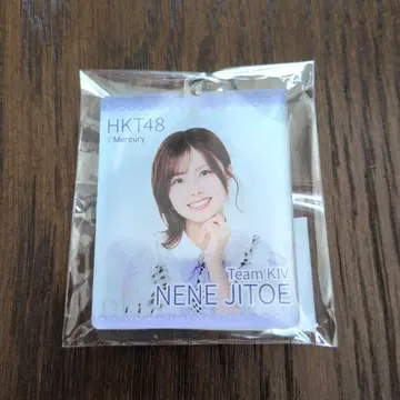 HKT48 지토에 네네 아크릴 키링 19th 싱글 [반팔 천사] 가챠