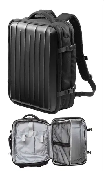 산와다이렉트 하드쉘 백팩 경량 내충격 200-BAGBP032BK