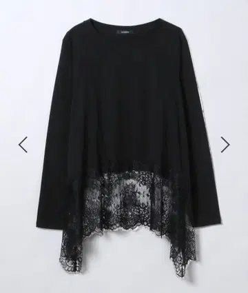 지나시스 레이스 도킹 롱 TEE