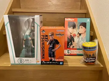 하이큐 해피 복권 제일복권 피규어 이와이즈미 츠키시마 A상 D상