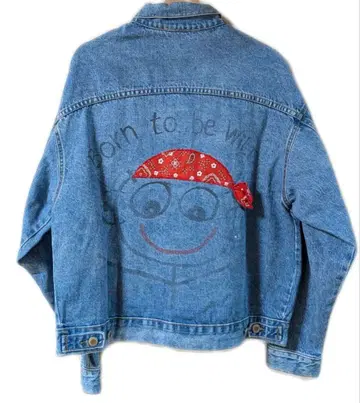 USA제 빈티지 80s 90s 데님 자켓 MADE IN USA