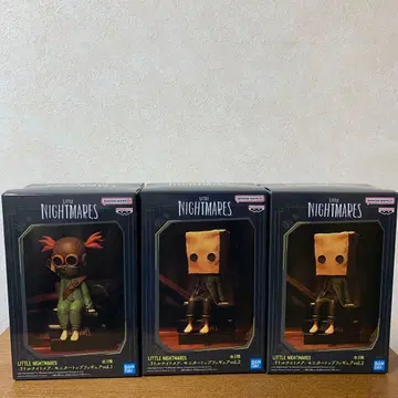 LITTLE NIGHTMARES 피규어 3체 세트