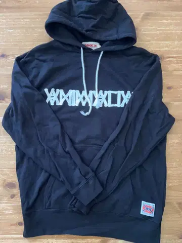 WISHBONES 남성용 블랙 후드티 L