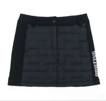 새상품급 브리핑 다운 스커트 골프 S 네이비