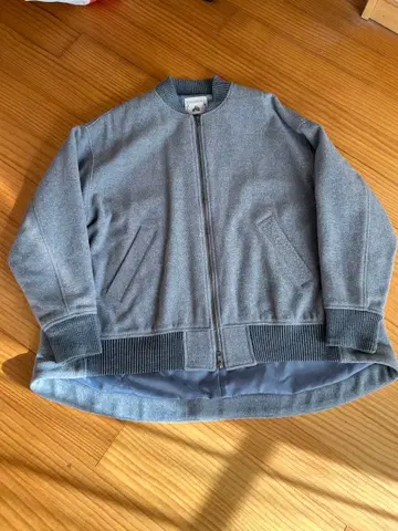 HERBIER 그레이 집업 자켓