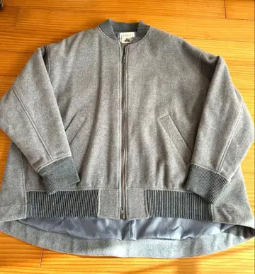 HERBIER 그레이 집업 자켓