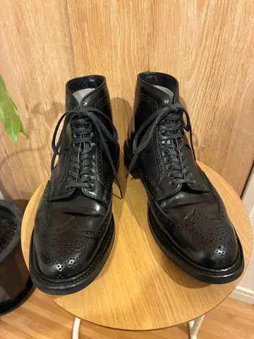 상자, 슈즈 백 포함 사진 추가 Alden 알든 코도반 4465HC