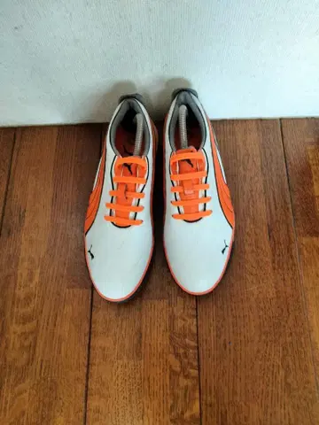 골프화 화이트/오렌지