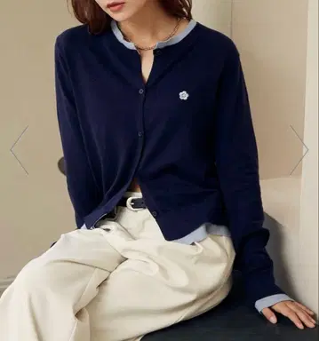 말리크라 네이비 가디건