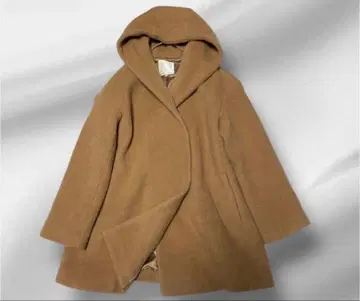 빅 사이즈! 자유구/후데트/울/숏코트/A라인/44