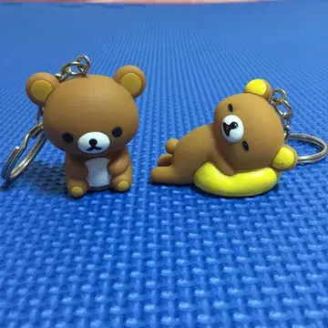 리락쿠마 소프트 비닐 키링 2개 세트 헤이세이 레어