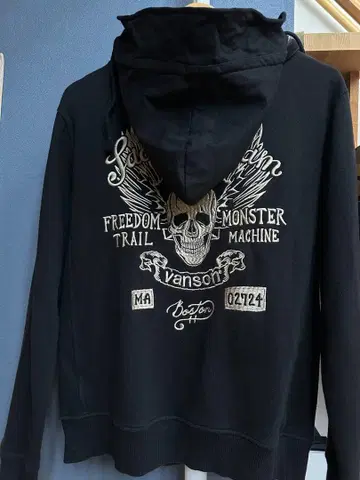 vanson Sacred Team 후드티 2way