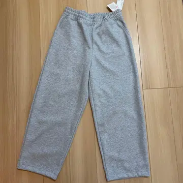 UNIQLO 맨투맨 와이드 팬츠 03gray M 사이즈