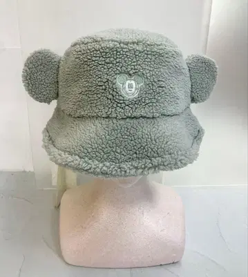 G986 디즈니 스토어 공식 복슬복슬 버킷 햇 민트 그린