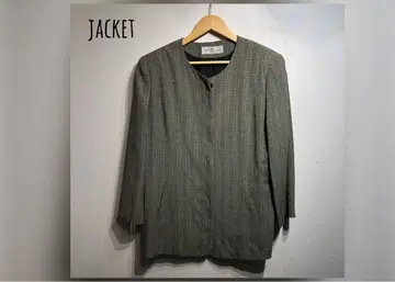 DELICE Sports 노카라 자켓 그레이 계열