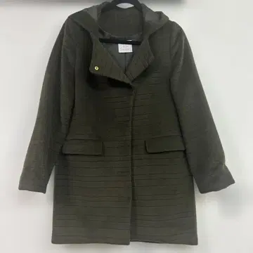 후드 부착 코트