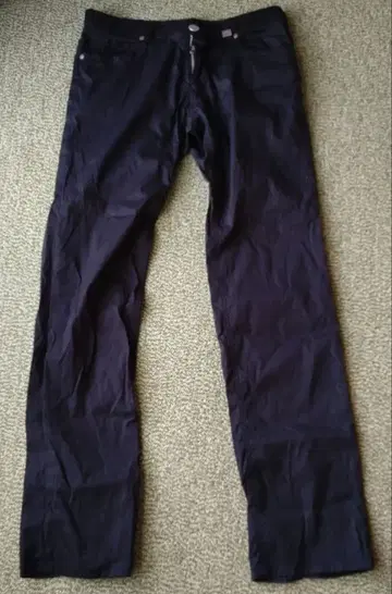 ARTISAN 슬림핏 블랙 하의 팬츠