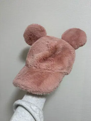 핑크 미키 캡
