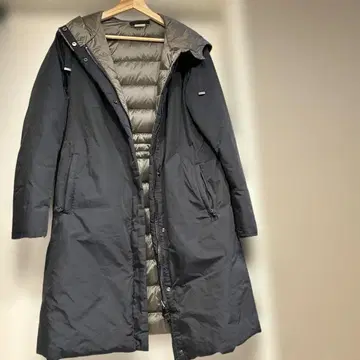 JAN MAYEN (얀마옌) 다크 그레이 롱 다운 자켓