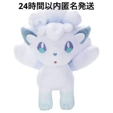 너로 정했다! 포켓몬 겟 봉제 인형 식스테일(알로라의 모습)