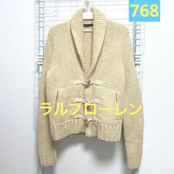 랄프 로렌 모시옷깃 니트 아우터