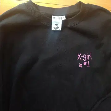 X-girl 블랙 트레이닝복