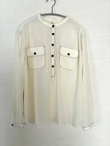 언타이틀 시어 셔츠 긴팔 사이즈 2