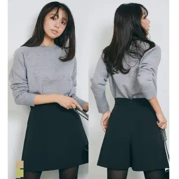 BASEMENT online 숏팬츠 큐롯 S 블랙