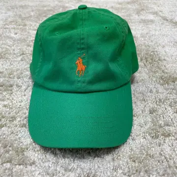 POLO 그린 컬러 캡