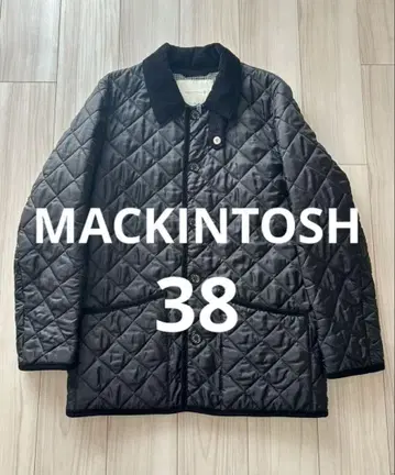 MACKINTOSH 남성용 퀼팅 자켓 WAVERLY 블랙 38 영국제