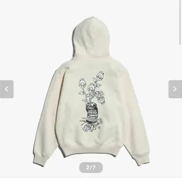 WASTEDYOUTH x TAPPEI ZIP HOODIE 크림 M