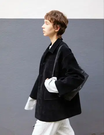 LA PEAU DE GEM eco suede coverall