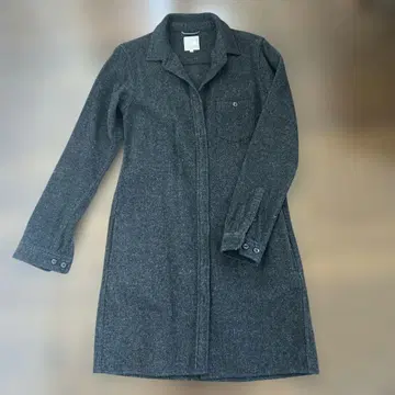 THE NORTH FACE 다크 그레이 롱 코트 M