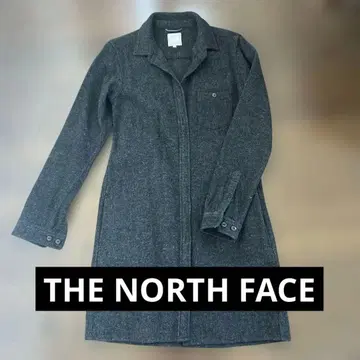 THE NORTH FACE 다크 그레이 롱 코트 M
