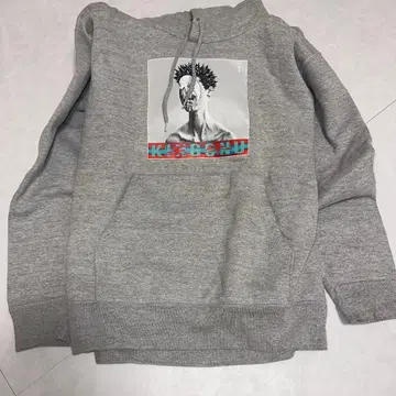 King Gnu 화이트 후드티